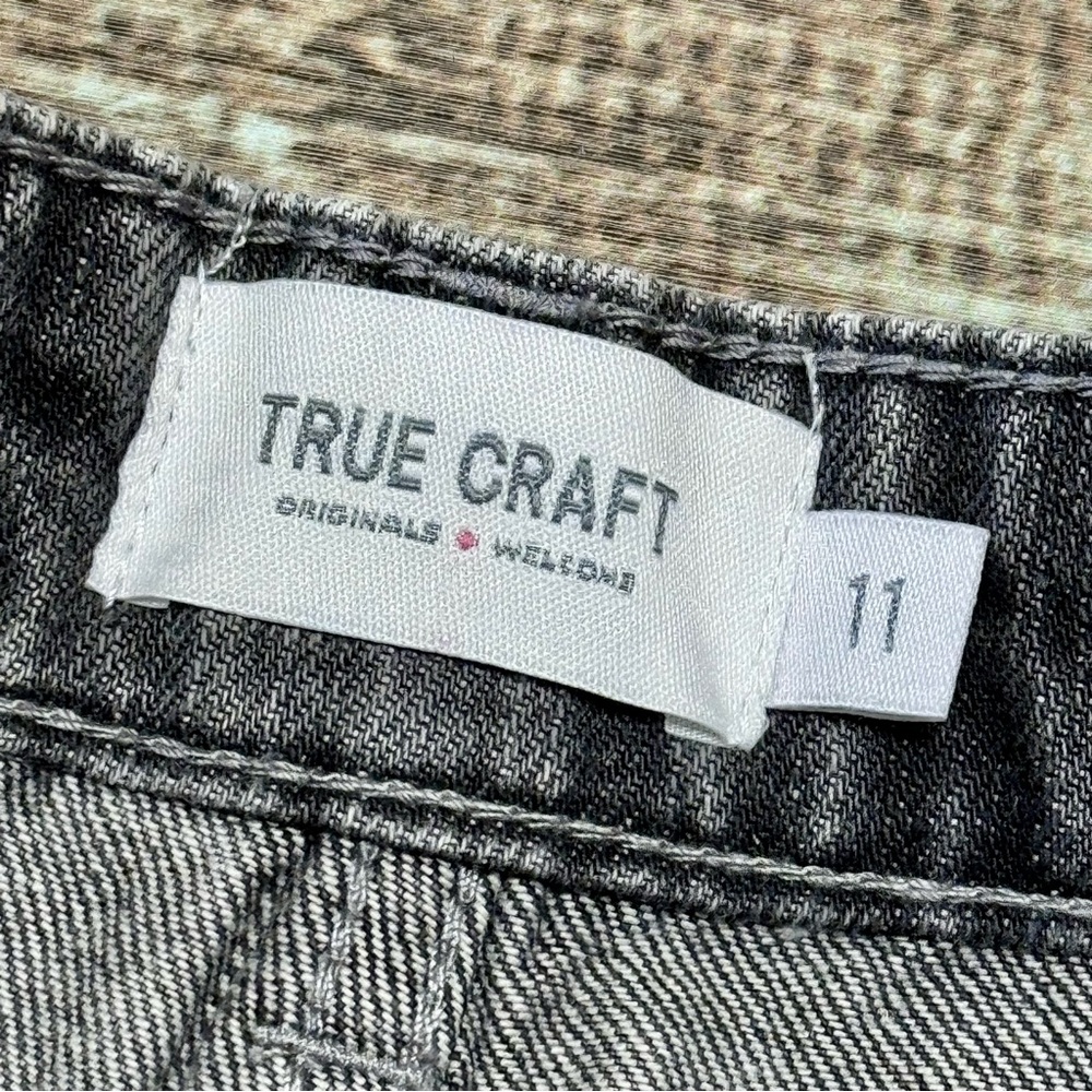 🆕 Women’s Juniors TRUE CRAFT High-waisted Jean Shorts | #A7 - Picture 5 of 13